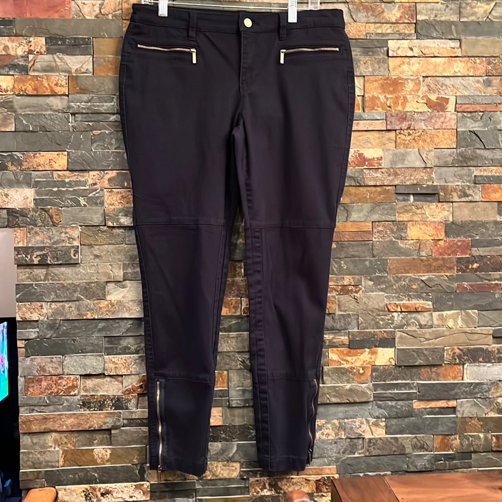 🔥 MICHAEL KORS | navy blue slim pants size 10